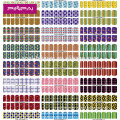 2015 wholesale 16pcs/sheet water transfer nail stickers decal cheap stickers nail